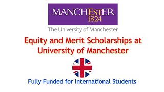 The University of Manchester awards Equity and Merit Scholarships [upl. by Gefen]