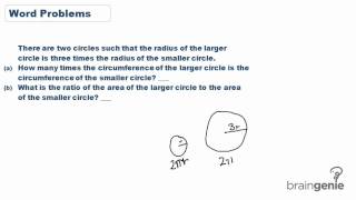 122 Area and Perimeter of a circle word problems [upl. by Erasmus]