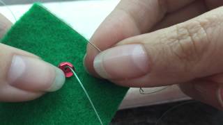 How to sew on sequins [upl. by Ssor]