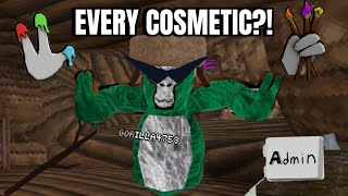 HOW TO GET EVERY COSMETIC IN GORILLA TAG [upl. by Etak715]