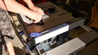 Assembling a Kobalt table saw [upl. by Nafis]