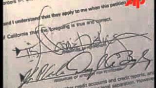 Lisa Marie and Michael Jackson Divorce Papers 1996 [upl. by Felske]