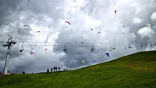 Super Paragliding Testival Kössen 2014 [upl. by Alimat]