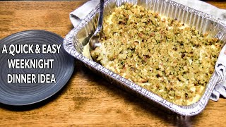 ROTISSERIE CHICKEN amp STOVE TOP STUFFING Easy Weeknight Casserole Dinner [upl. by Bahe]