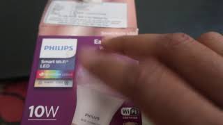 How to reset Philips smart wifi led bulb if probleming in connecting or pairing [upl. by Aihsenak]