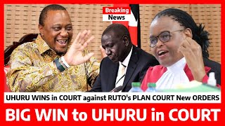 Just Now‼️BIG WIN to UHURU in COURT against RUTO’s ALLIES in JUBILEE as JUDGES new ORDERS in NAIROBI [upl. by Erlond]