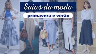 🔵5 SAIAS QUE ESTÃO NA MODA PRIMAVERAVERÃO 2023 E 2024 [upl. by Yentroc]