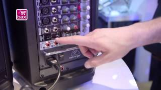 NAMM 2013 Behringer Europort EPS500MP3 [upl. by Atteyek]