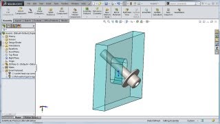 SolidWorks 2014 Tutorial Enhanced Tangent Mate Functionality [upl. by Akiehs]