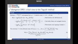 SU2 Conference 23 Datadriven aerodynamic shape design with distributionally robust optimization [upl. by Uliram]