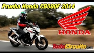 Honda CB500F 2014 Prueba a fondo FullHD [upl. by Netsirc]