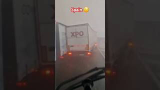 😔 Spain truck lkw camion routier ap7 Spain valencia tsunami [upl. by Adnuahs]