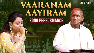 Vaaranam Aayiram Song Performance  Isaignani Ilaiyaraaja Concert  Ananya Bhat  Mercuri Foundation [upl. by Terrej]