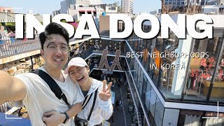 A Perfect Day Exploring Insadong in Korea SEOUL VLOG [upl. by Parent]