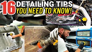 A Detailers Tips to Detailing Your Car LIKE A PRO [upl. by Eilsehc]