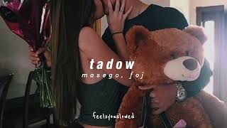 masego fkj  tadow slowed  reverb  i saw her and she hit me like tadowww [upl. by Fiorenza947]