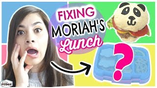 LUNCH MAKEOVER 😱 Fixing MoriahElizabeths Lunch [upl. by Ahsed]