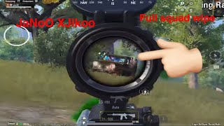 JaNoO x Jikoo  40 kills pubg mobile [upl. by Anivram]