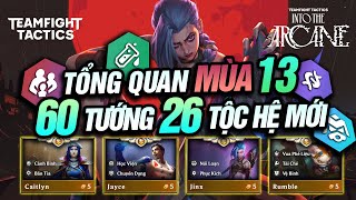 BÁCH KHOA TOÀN THƯ KỸ NĂNG 60 TƯỚNG CÙNG 26 TỘC HỆ MỚI MÙA 13 TIẾN TỚI ARCANE [upl. by Caldwell]