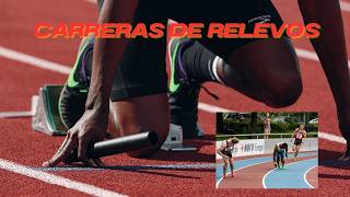 ATLETISMO 🎽➖🏃🏿‍♂️🏃🏿‍♂️🏃🏿‍♂️🏃🏿‍♂️💨⏱️ Todo sobre las carreras de RELEVOS Cómo pasar el testigo [upl. by Akit]