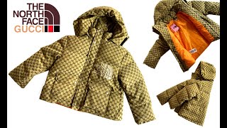 Gucci x The North Face Print Jacket Collaboration Droplist 2021 Campaign Tent Monogram Jacket [upl. by Htebazie]