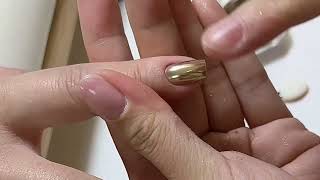 Immersive Manicure｜Buccellati nailart nails [upl. by Athenian]