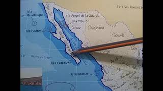 Geografía 4° Islas litorales y mares mexicanos [upl. by Kendall]