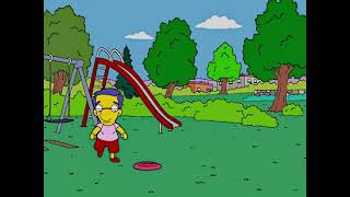 Milhouse Plays Frisbee By Himself  Remastered 30 Minutes EnglishAmerican Version [upl. by Oiluig]