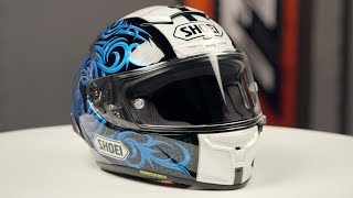 Shoei X14 Kagayama 5 Helmet Review at RevZillacom [upl. by Magbie]