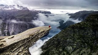 TROLLTUNGA ADVENTURE TRAVEL IN NORWAY [upl. by Etnoved]