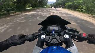 Gixxer Sf 250 vs R15M amp R3 [upl. by Yrekcaz]