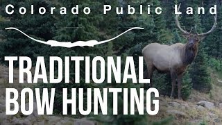 Traditional Bow hunting Elk  Colorado Public Land [upl. by Jilly]