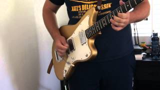 Danocaster Jazzmaster with Lollar Regal Pickups Jazzblaster  Dirty Demo [upl. by Sid]