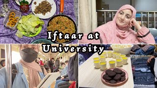 Iftaar with friends at UNIVERSITY medicalstudentdiaries ramadan [upl. by Inttirb]