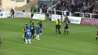 Hartlepool 2  3 Carlisle [upl. by Ahsenyt]