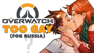 Overwatch TOO GAY for Russia  The Know Game News [upl. by Siroved524]