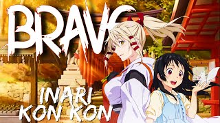 Inari Konkon Koi Iroha AMV  Brave [upl. by Anawt397]