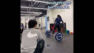 Crossfit OPEN 242 Rx’d [upl. by Pennie432]