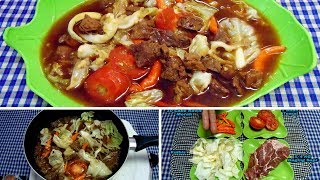 Cara Memasak Tongseng Sapi Pedas Tanpa Santan Bumbu Simpel [upl. by Mackie]