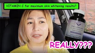 Relumins Advance Nutrition Vitamin C Maximum Skin Whitening Results [upl. by Nomannic]