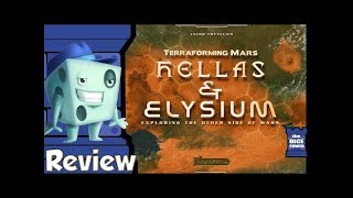 Terraforming Mars Hellas amp Elysium Review  with Tom Vasel [upl. by Nyraa31]