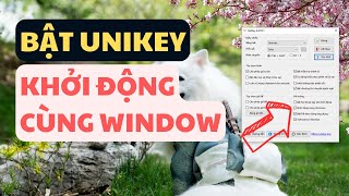 Cách bật unikey khi mở máy khởi động window 10 11 cực dễ [upl. by Elinnet]