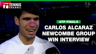 Carlos Alcaraz On Playing Through Illness and Improving on Indoor Courts  2024 ATP Finals [upl. by Notsecnirp]