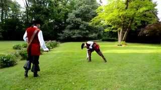 Promachos  baroque smallsword duel  small sword fight [upl. by Duff652]