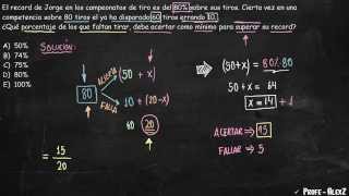 Problemas de Porcentajes dificiles 02 [upl. by Ahsehyt]