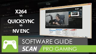 60FPS Livestream Encoding in OBS x264 vs Intel QuickSync vs Nvidia NVENC [upl. by Yaya383]