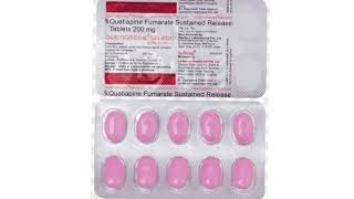 QUSTIGRESS SR 200 Tablets Quetiapine Fumarate Sustained Release Tablets 200 mg [upl. by Aretina]