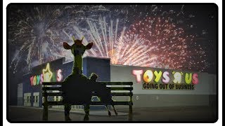 FIREWORKS at TOYS R US with GEOFFREY GIRAFFE [upl. by Ttennaj646]