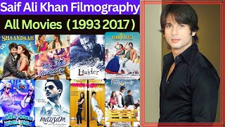 Shahid Kapoor All Movies List 20032017  Shahid Kapoor Filmography  Hit Or Flop  Blockbuster [upl. by Rebak]