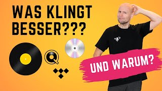 Was klingt nun besser Vinyl Streaming CD – oder warum empfinden wir KlangUnterschiede [upl. by Melak]